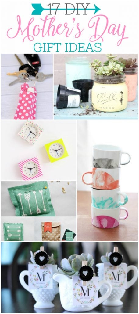 17 DIY Mother's Day gift ideas that won't end up in the trash! Handmade Mothers Day gifts. DIY Mothers Day gift ideas. Lots of handmade mothers day ideas!
