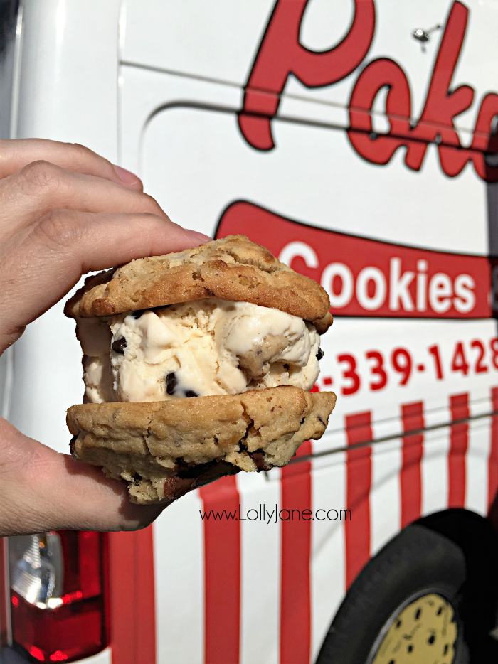 Must eat places in Waco Pokey O's ice cream sandwiches in Waco, SO GOOD!