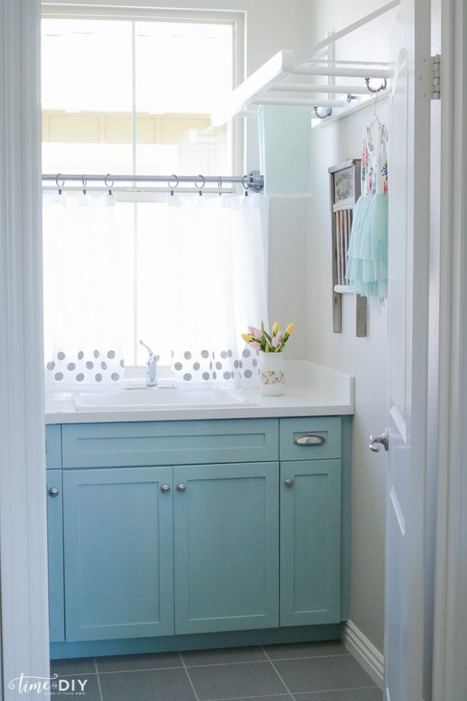 Affordable Farmhouse Laundry Room Makeover Lolly Jane