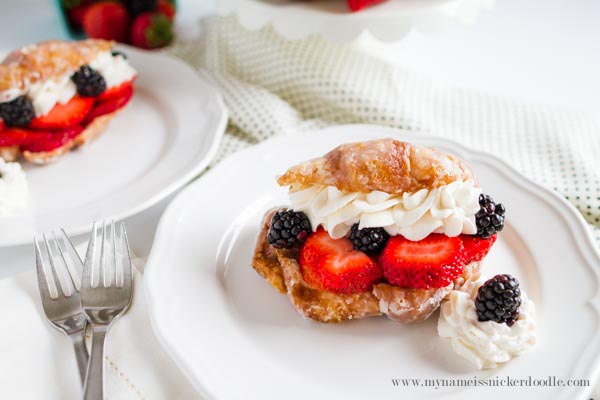 Sweet Berry Croissants