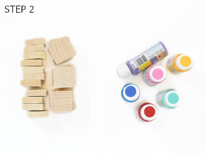 DIY wood memory match game. Easy wood craft project idea! Fun kid activity, easy kids craft idea.