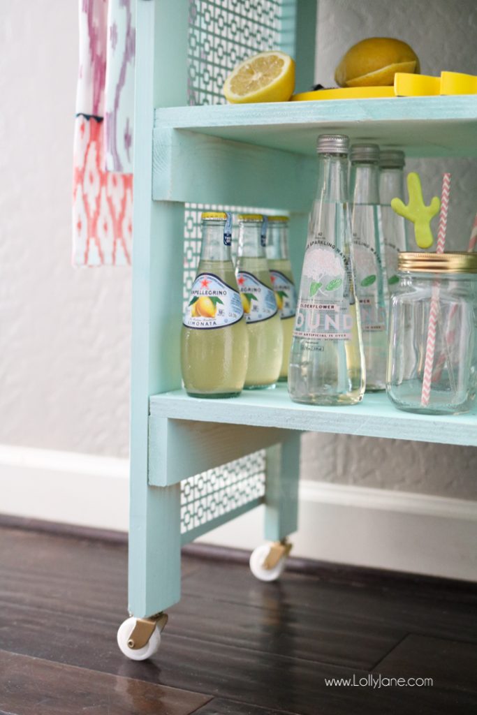 DIY Beverage Station - Lolly Jane