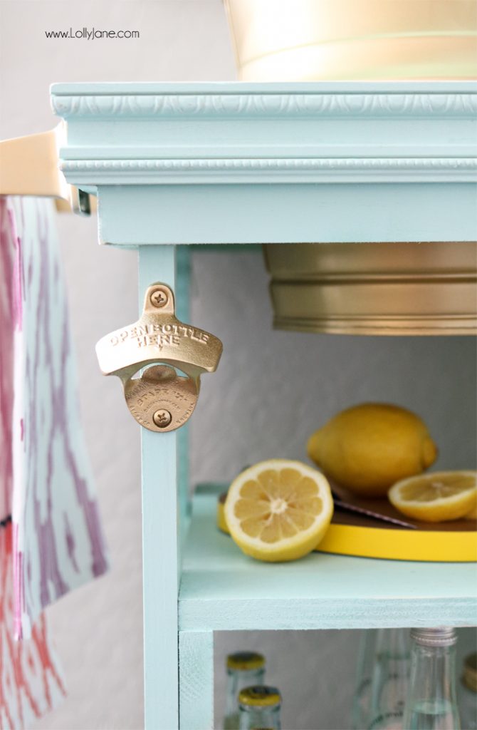 DIY Beverage Station - Lolly Jane