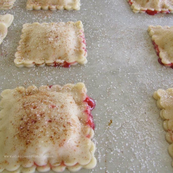 Berry hand pie recipe, yum! You'll love this homemade berry cherry hand pie dessert. Great 4th of July dessert idea, perfect patriotic treat!