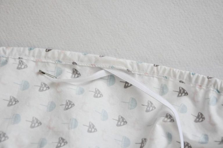 Simple Changing Pad Cover tutorial Lolly Jane