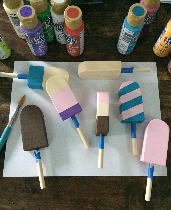 DIY Popsicle Key Fob |via ThatsMyLetter.blogspot.com