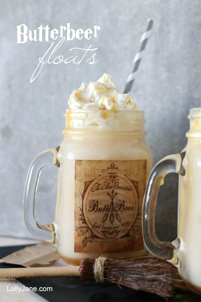 EASY and YUMMY Butterbeer Ice Cream Float!
