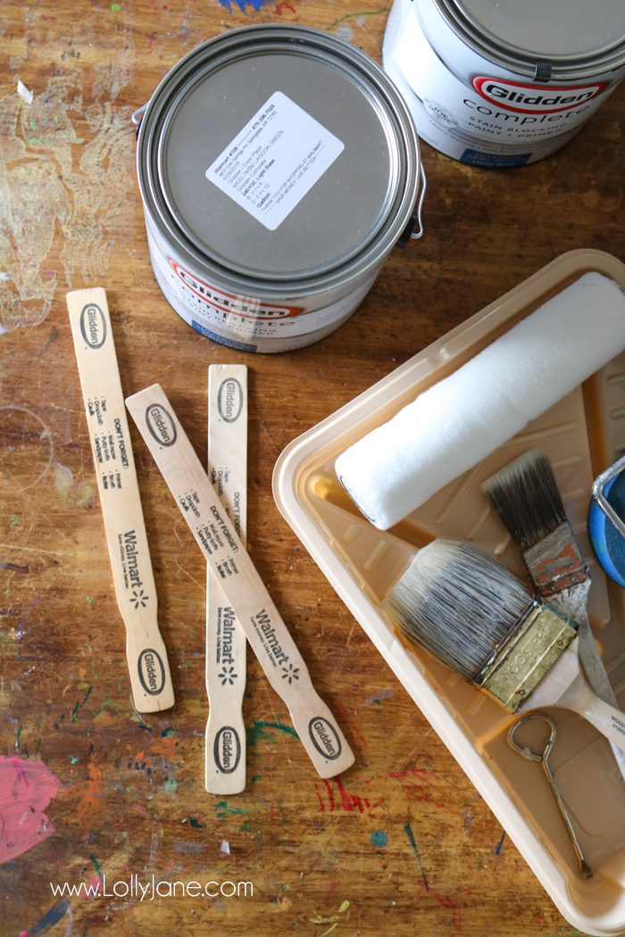 Craft Room Refresh. Love the pretty hue!