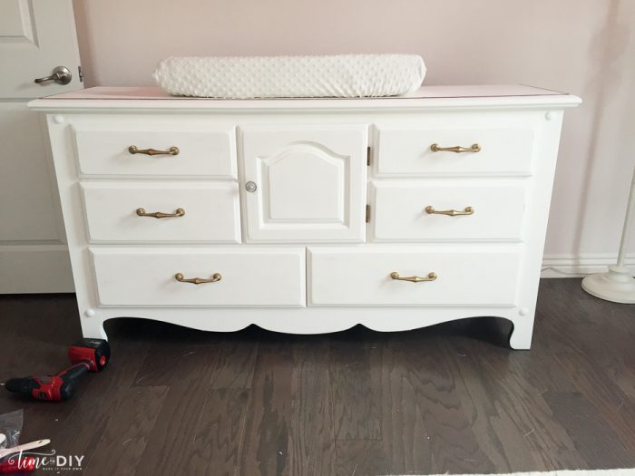 Chippy Glam Dresser Makeover