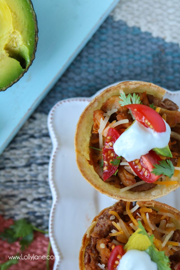 Quick & Easy TACO CUPS.. so good! Made in under an hour and great for kid size or pile them up for adults!