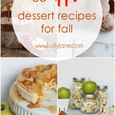 35 apple dessert recipes for fall