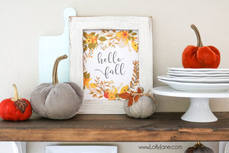 13 fall free printables - Lolly Jane