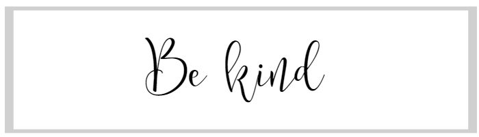 How to start a blog: Be kind.