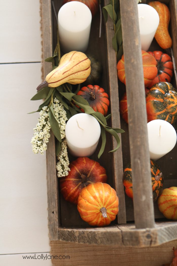 Easy Fall Tablescape Ideas to spruce up your space for autumn! Love BHG's new fall line, gorgeous!