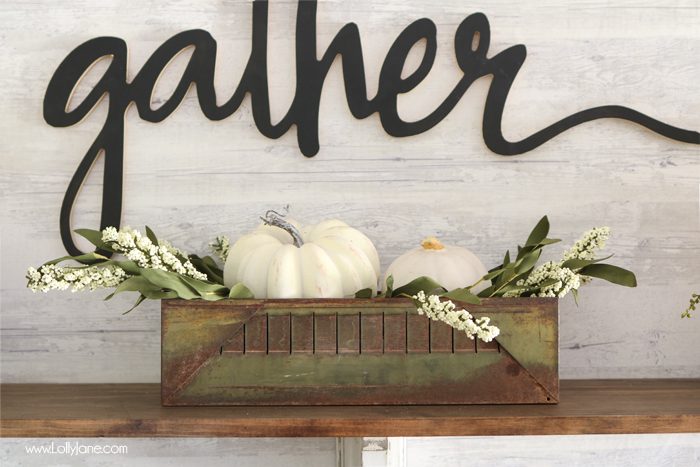 Easy Fall Tablescape Ideas to spruce up your space for autumn! Love BHG's new fall line, gorgeous! Perfect farmhouse chic styling!