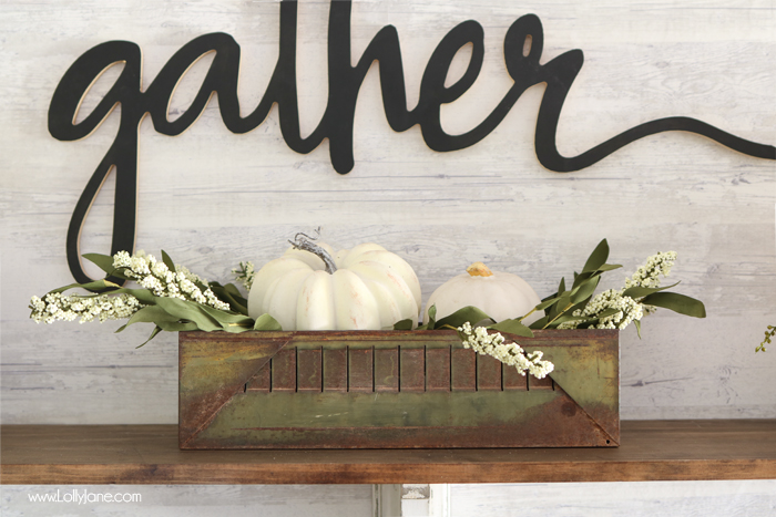 dining room fall tablescape - Lolly Jane