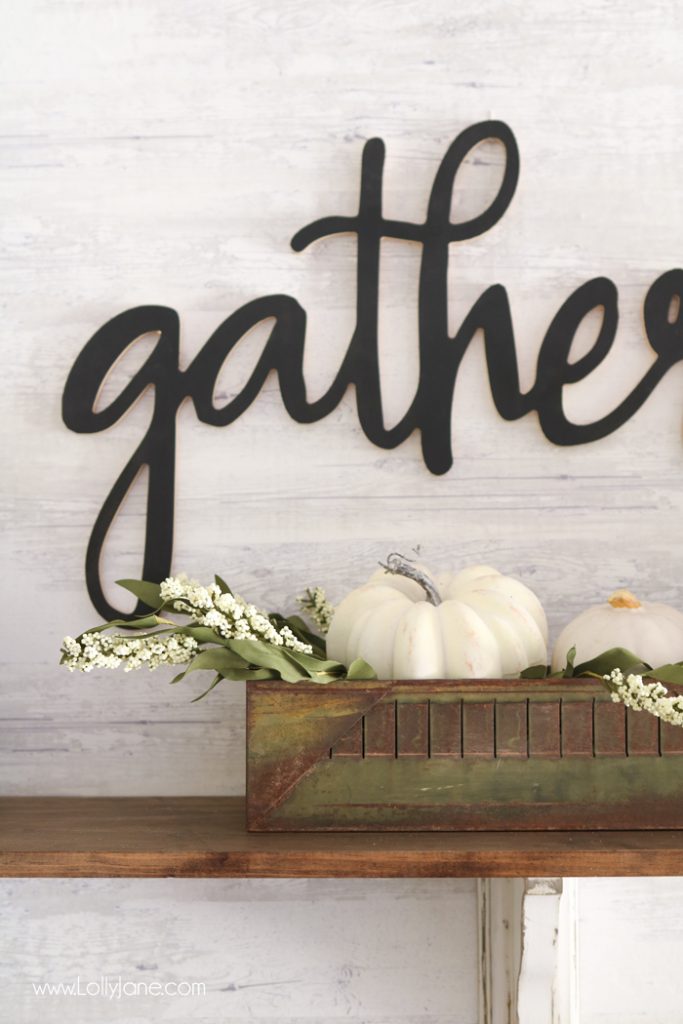 Easy Fall Tablescape Ideas to spruce up your space for autumn! Love BHG's new fall line, gorgeous! Perfect farmhouse chic styling!