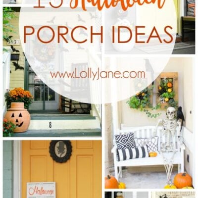 13 Halloween Porch Ideas