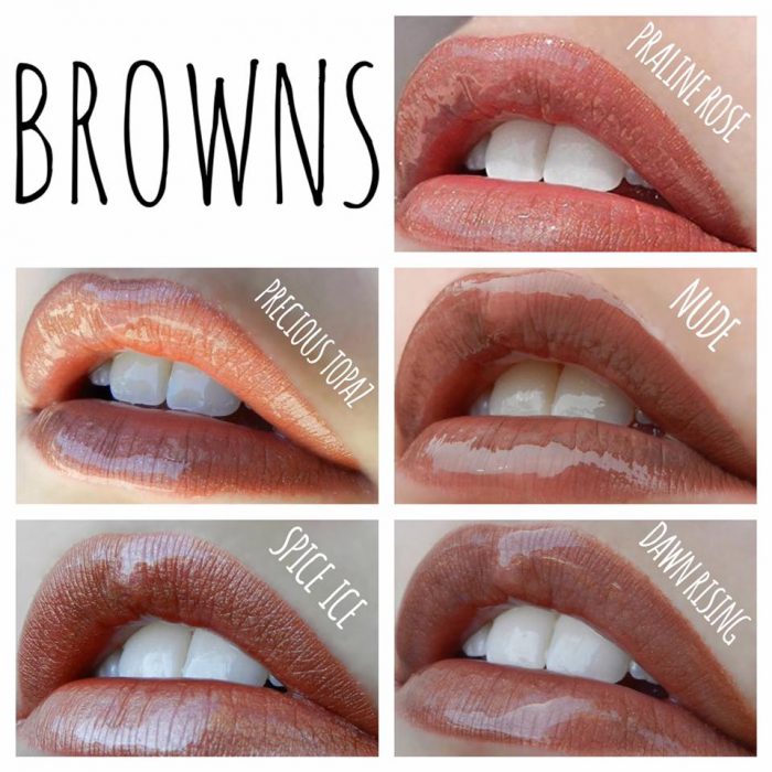 Lipsense Colors Chart