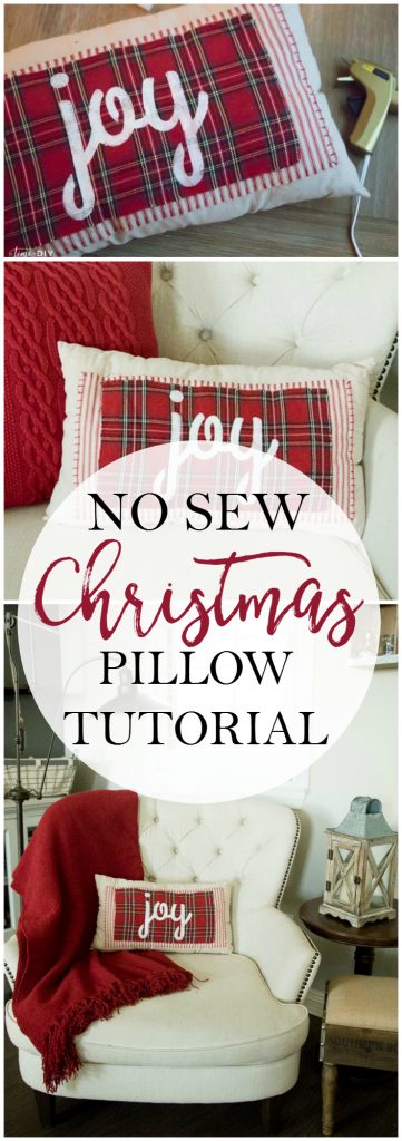 christmas pillows plaid