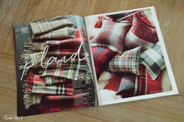 DIY Plaid Christmas Pillows - A Wonderful Thought