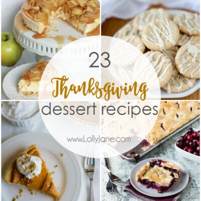23 Thanksgiving Dessert Recipes