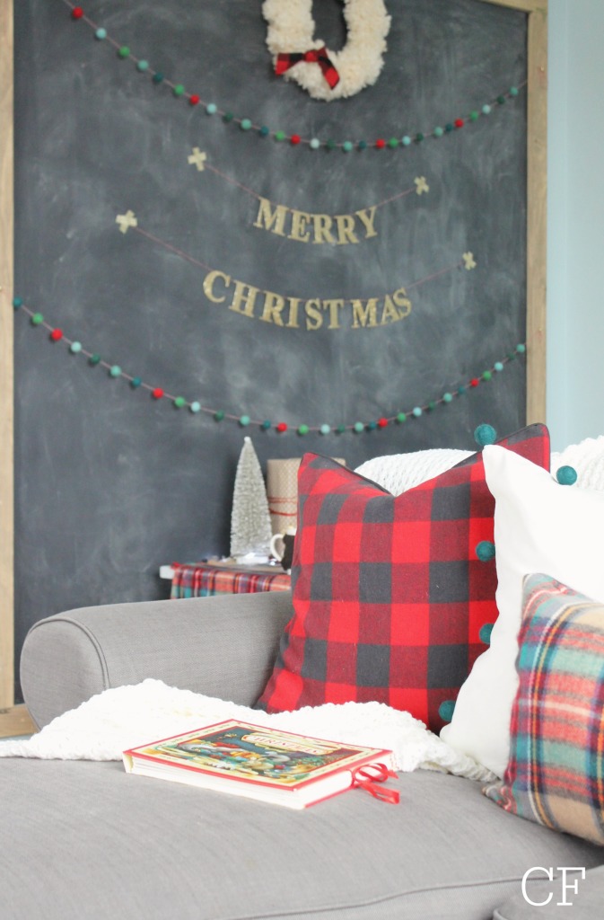 Buffalo Check Christmas Decor Ideas - Lolly Jane