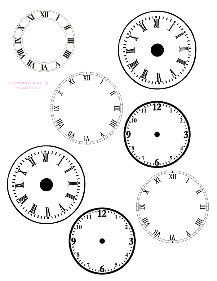 NYE Party Hat tutorial with free clock printable