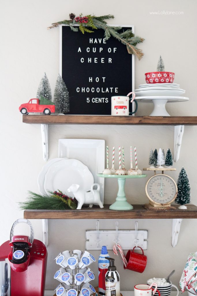 Inspiration for Creating Your Own Cozy Hot Cocoa Bar - Board and Brush