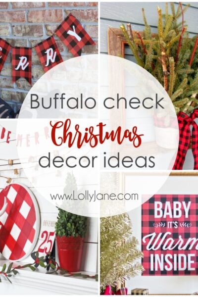 Buffalo Check Christmas Decor Ideas... SO cute!!! Love this gorgeous collection, so inspirational!Buffalo Check Christmas Decor DIY Ideas... SO cute!!! Love this gorgeous collection, so inspirational!
