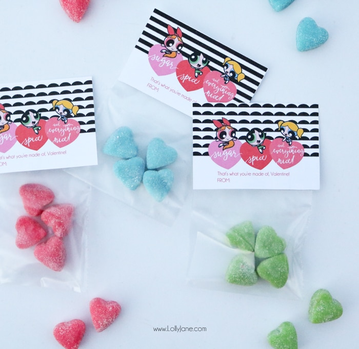 free printable powerpuff girls valentines