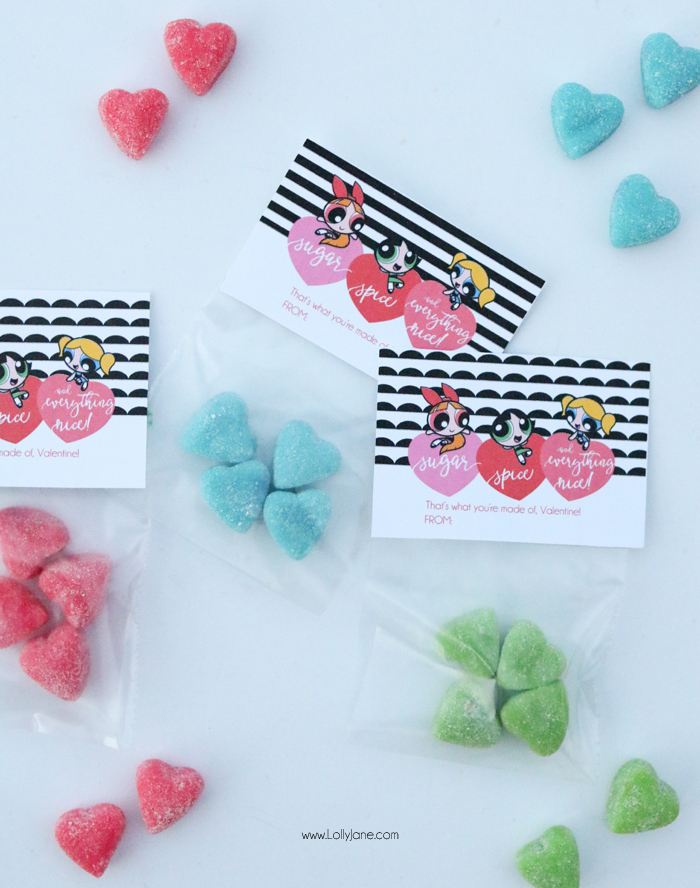 Love the cute Powerpuff Girls? Snag these FREE Printable Valentines to use for a party or card!