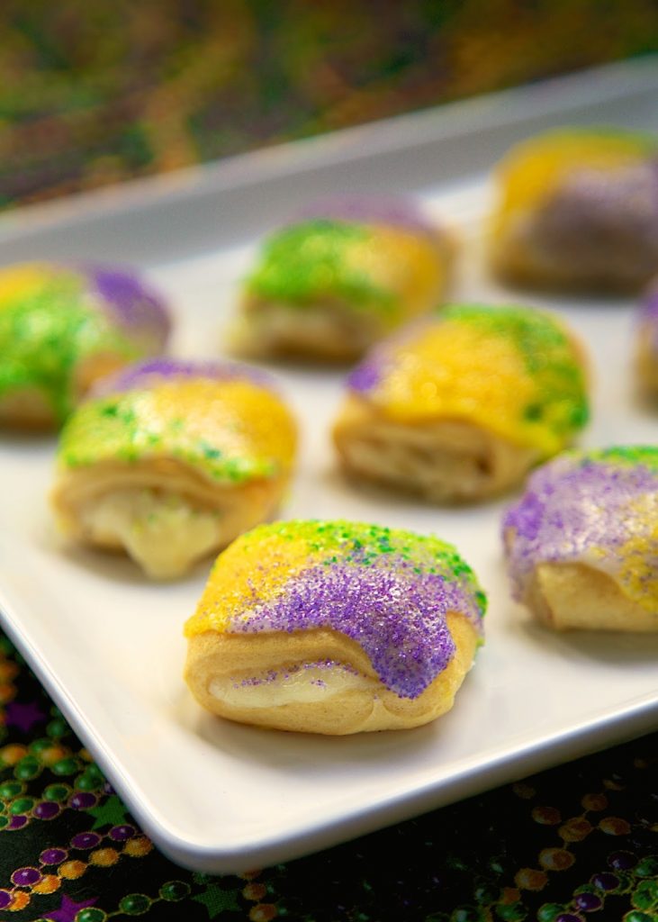 13 Mardi Gras King Cake Desserts Lolly Jane