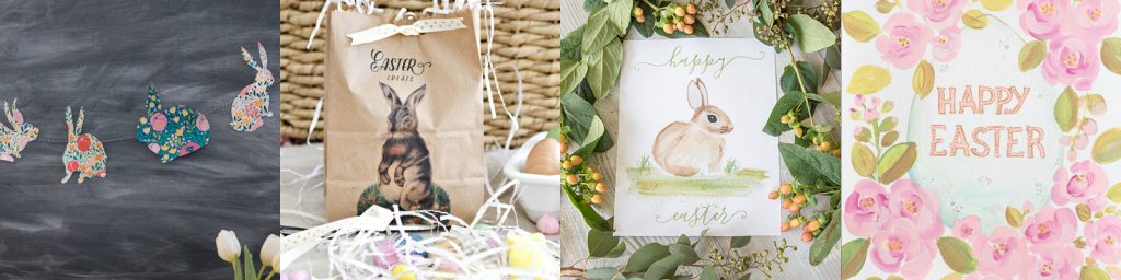 happy easter printable art