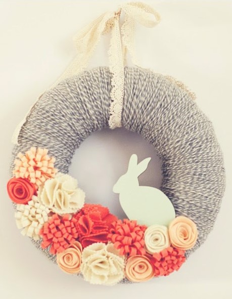 20 Pretty DIY Spring Wreaths