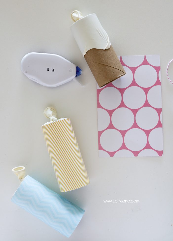 Easy DIY Valentine Poppers {Made from Toilet Paper Rolls} - All