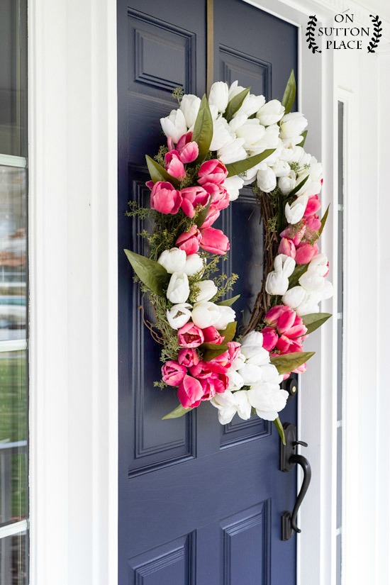 20 Pretty DIY Spring Wreaths