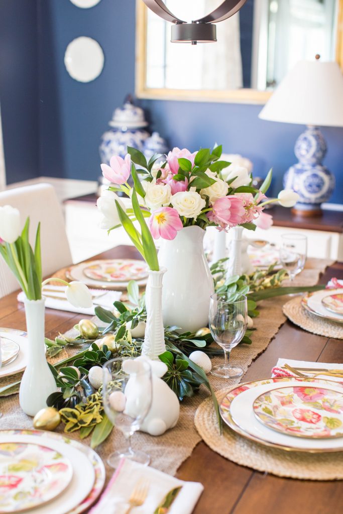 Lovely and Easy to Make Easter Tablescape Ideas