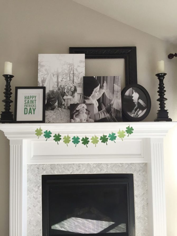 9 St. Patrick's Day Mantel Ideas - Lolly Jane