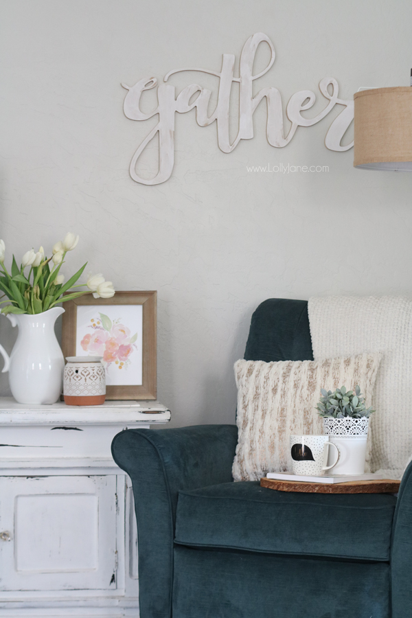 Easy Tips for Creating a Cozy Reading Nook in your Living or Family Room!