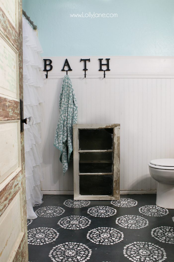 In love with this bathroom, all diy tips to copy this look without breaking the bank!