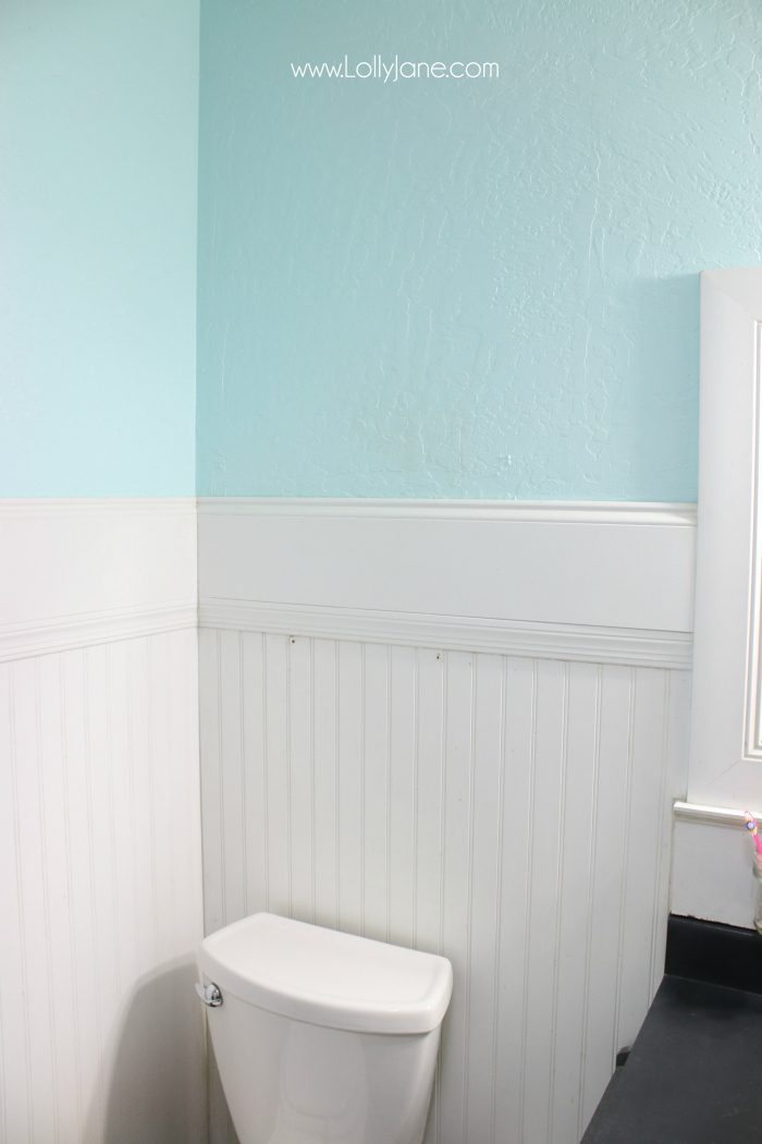 You're not going to believe the diy transformed this bathroom space!!