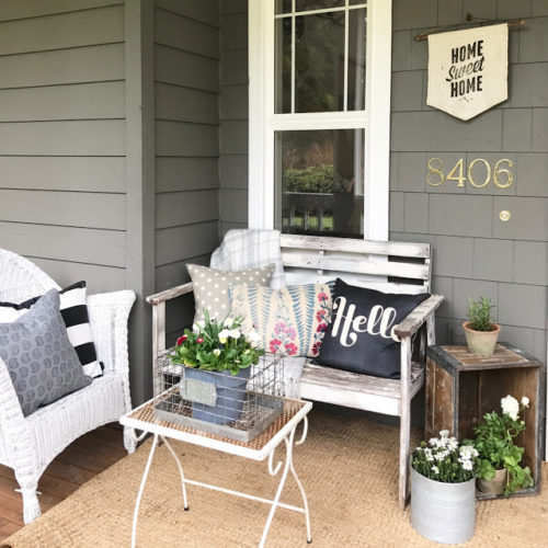 11 spring front porches - Lolly Jane