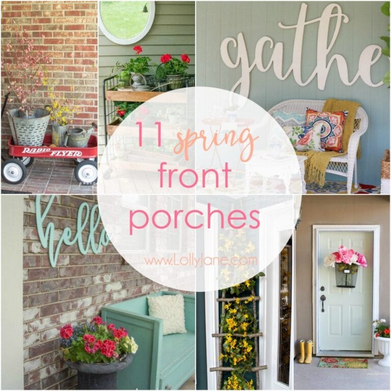 11 spring front porches