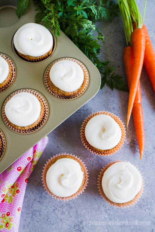 Carrot Cake Cupcakes