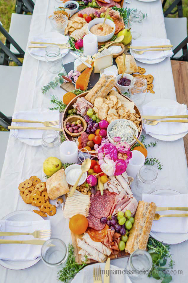 Charcuterie Tray Birthday Party