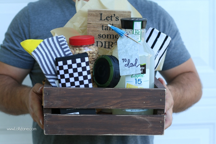 diy Father’s Day gift basket