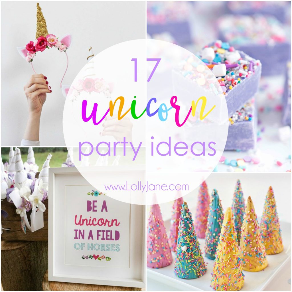 Unicorn Party Ideas