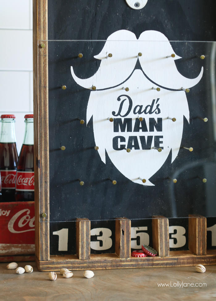 DIY Plinko Board Game. Perfect for parties, pubs, man caves, gifts for guys, or a garage!