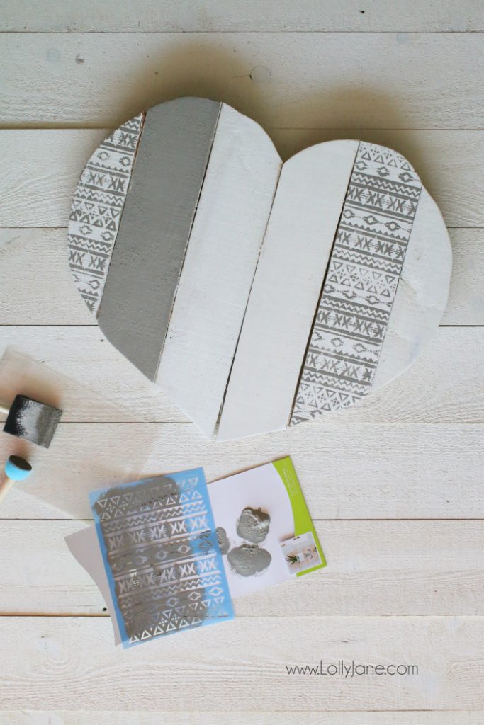 Heart Stencil for Painting DIY Decorative Paint